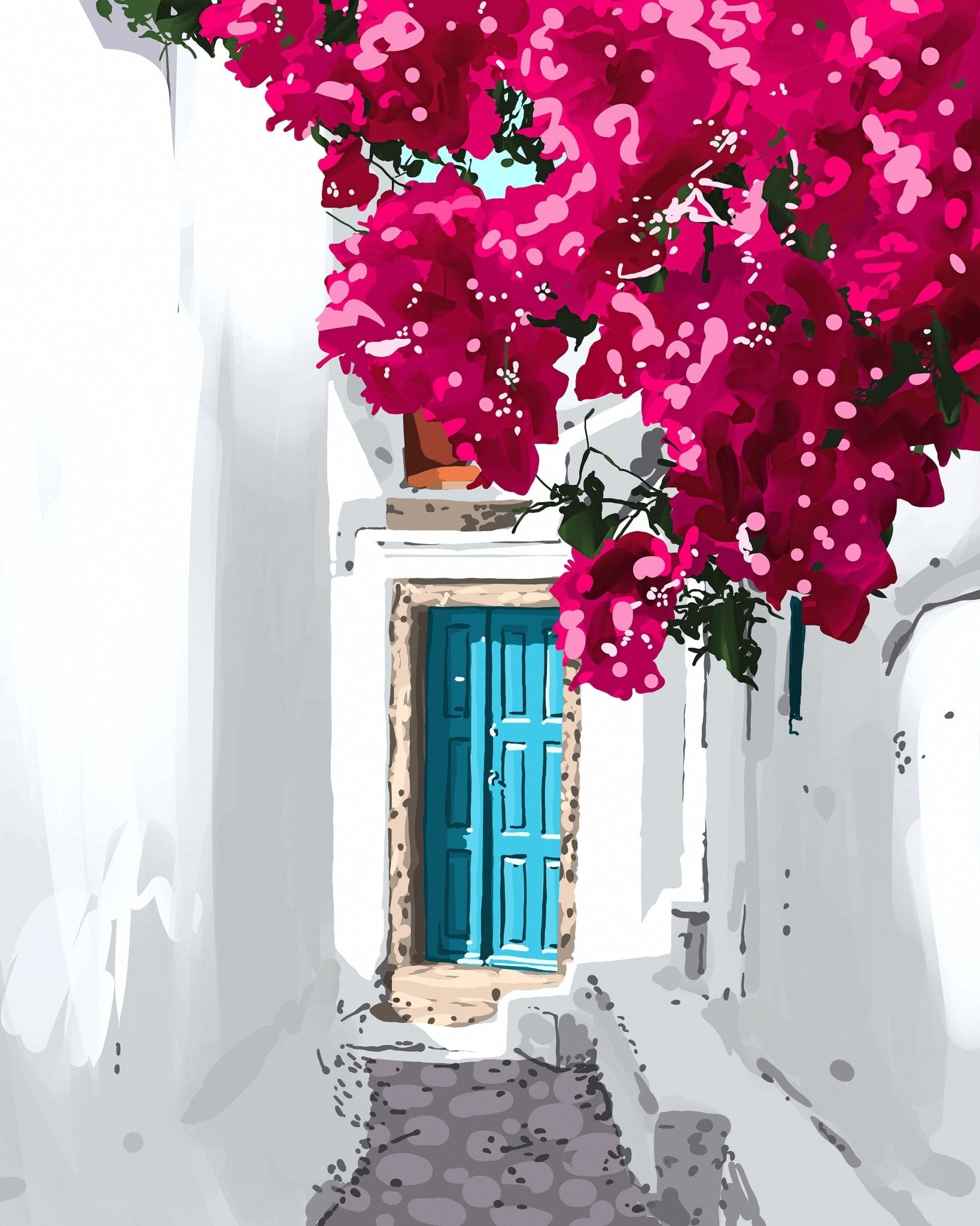 Blue Door Bougainvillea