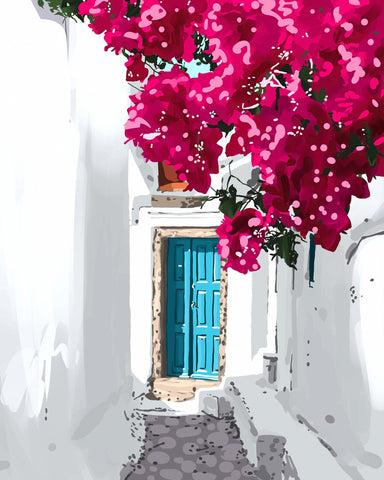 Blue Door Bougainvillea