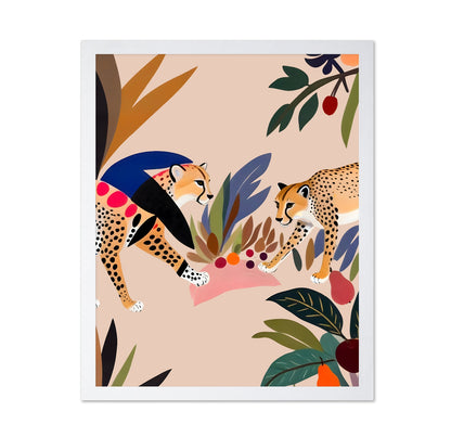 Cheetah Jungle Scene