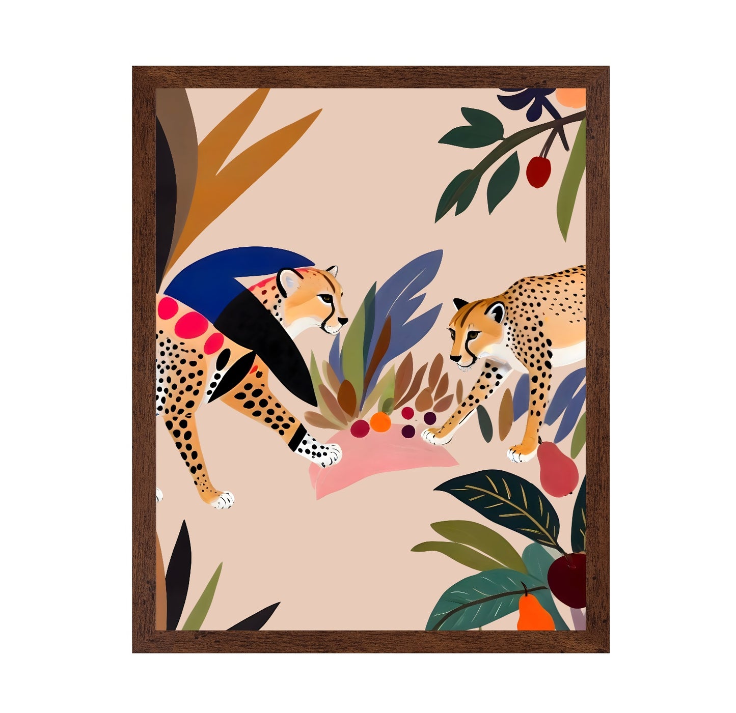 Cheetah Jungle Scene