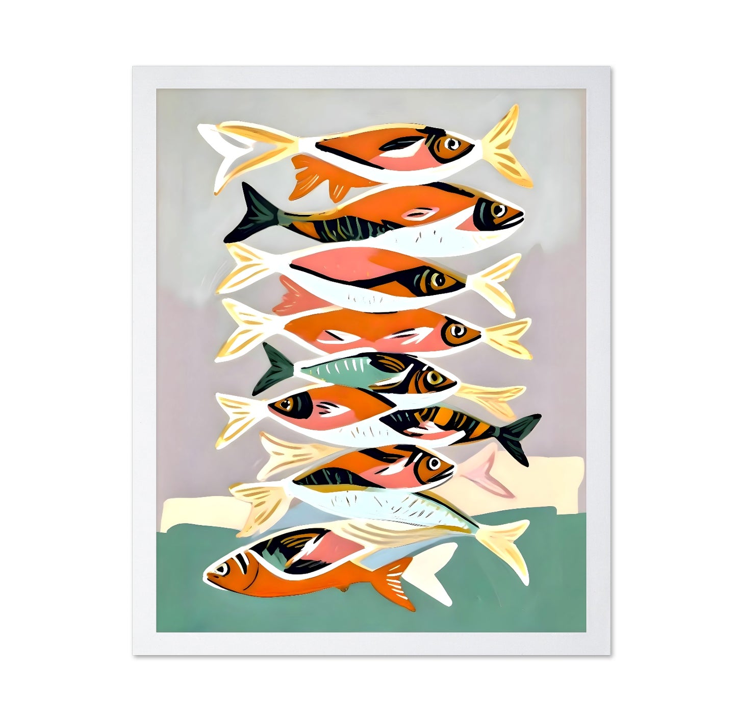 Colorful Fish Stack No1