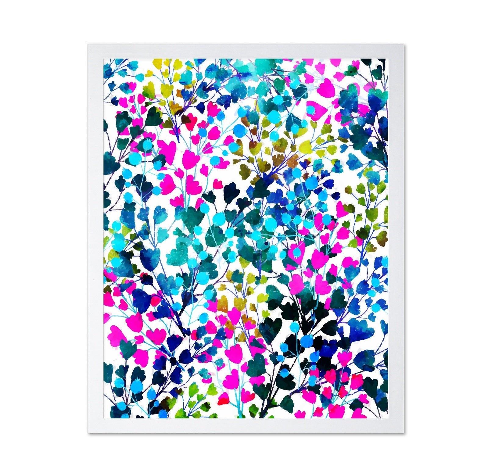 Colorful Heart Leaves