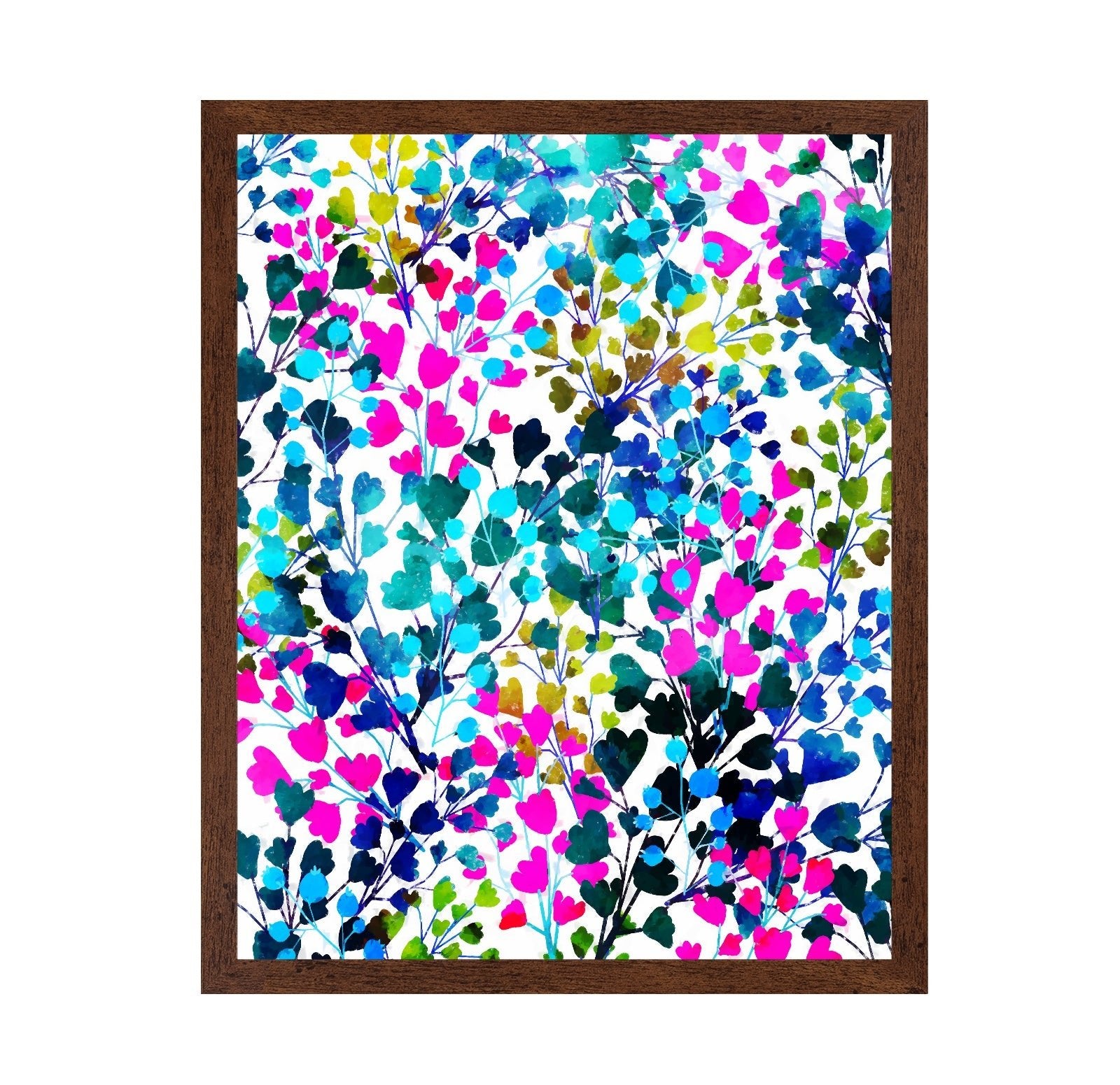 Colorful Heart Leaves