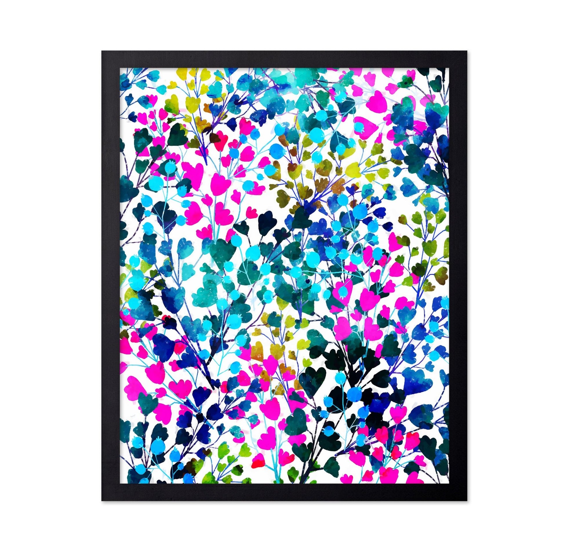 Colorful Heart Leaves