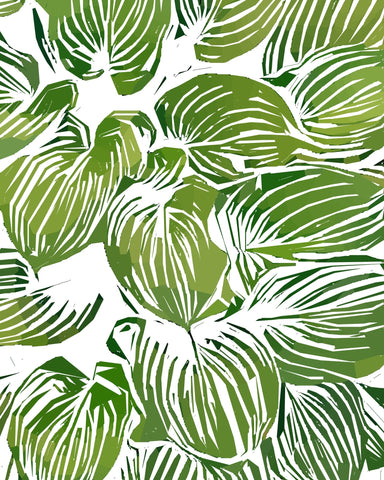 Green Leaf Pattern