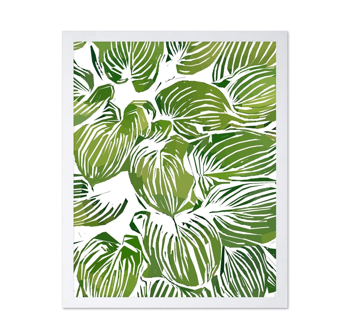 Green Leaf Pattern