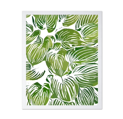 Green Leaf Pattern