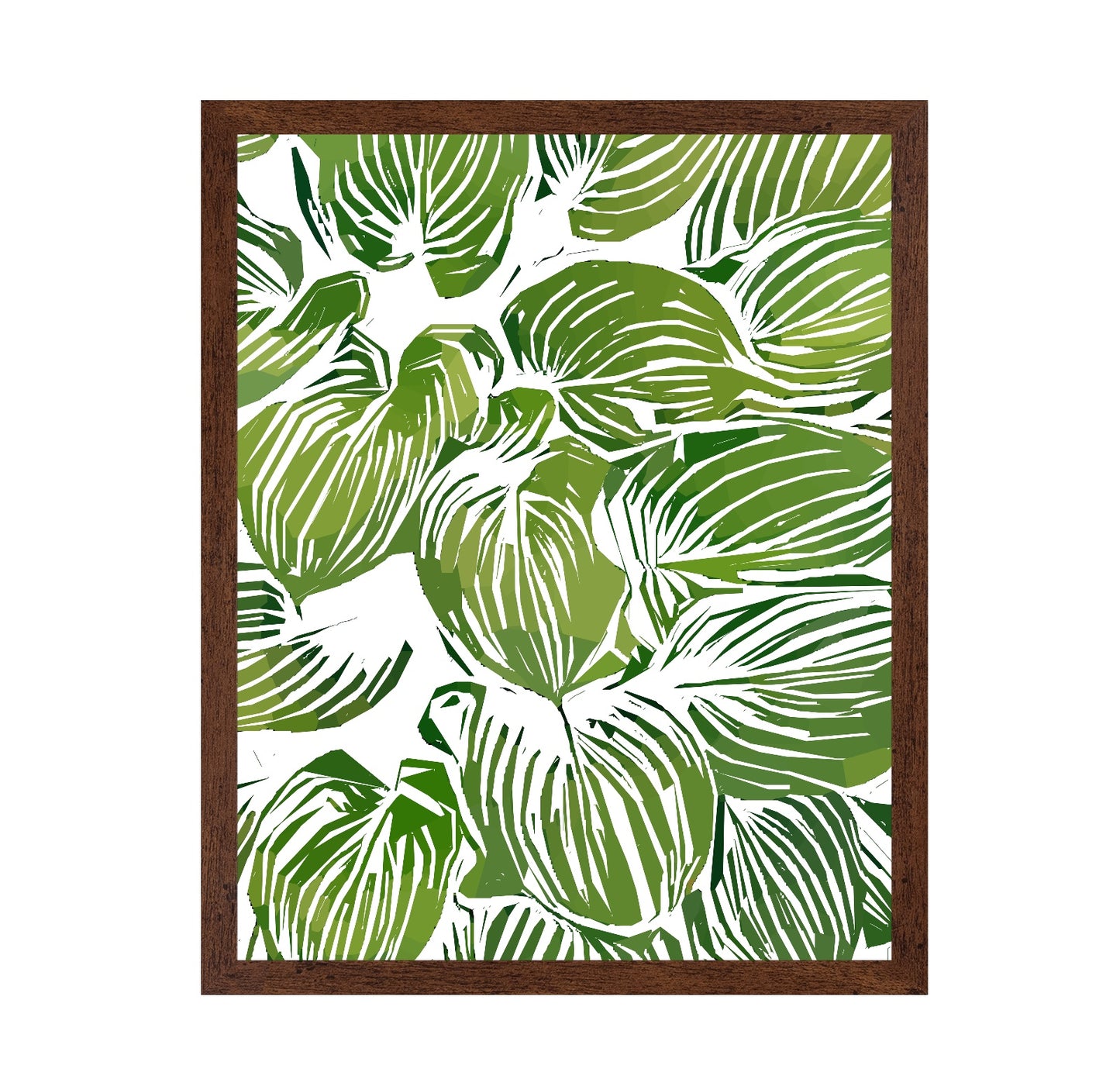 Green Leaf Pattern