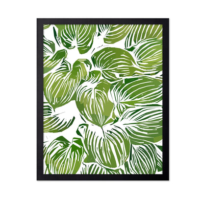Green Leaf Pattern