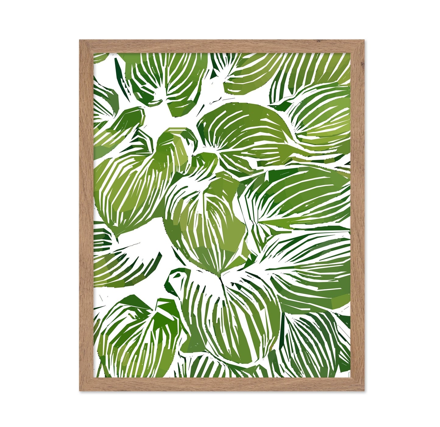 Green Leaf Pattern