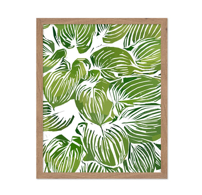 Green Leaf Pattern