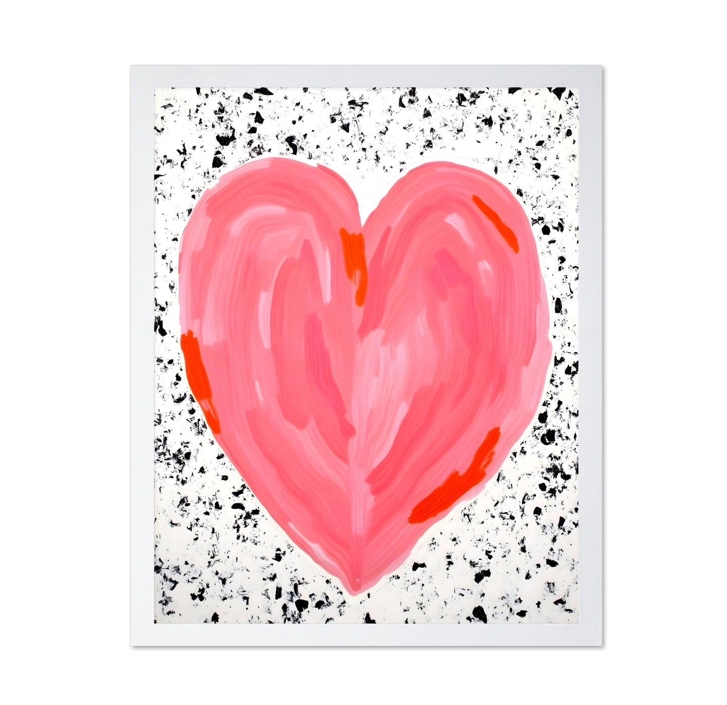 Pink Heart Canvas