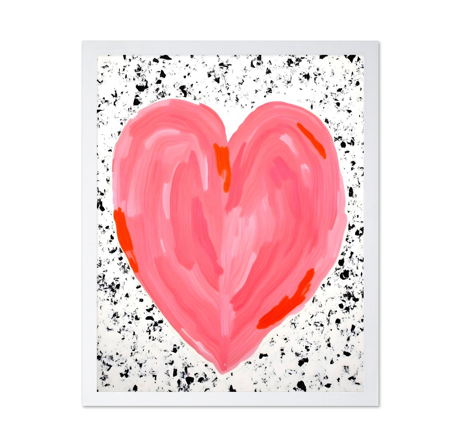 Pink Heart Canvas