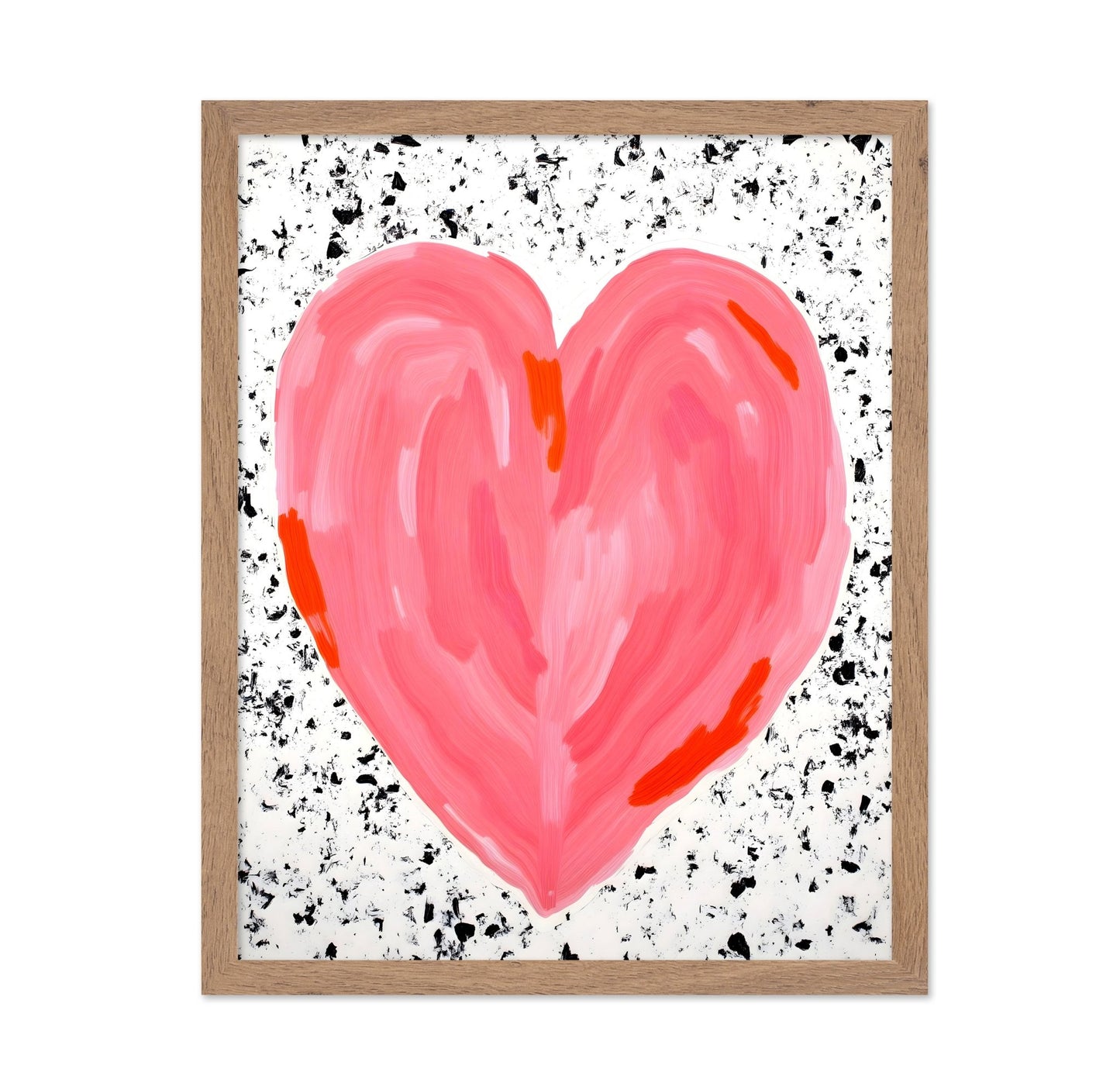 Pink Heart Canvas