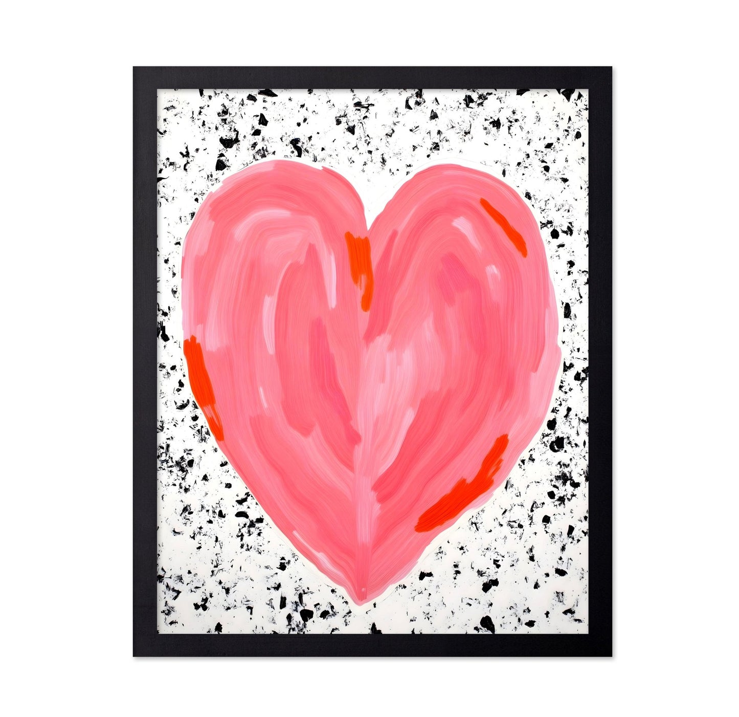 Pink Heart Canvas