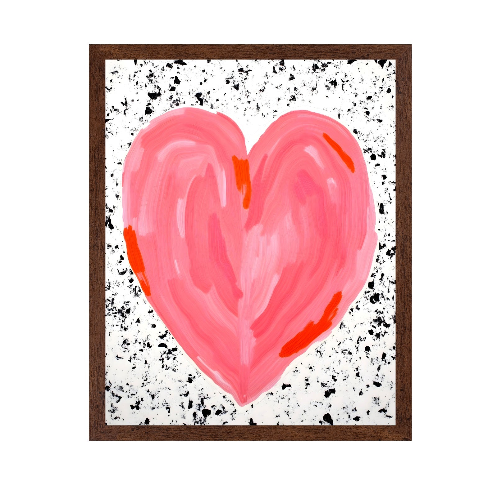 Pink Heart Canvas