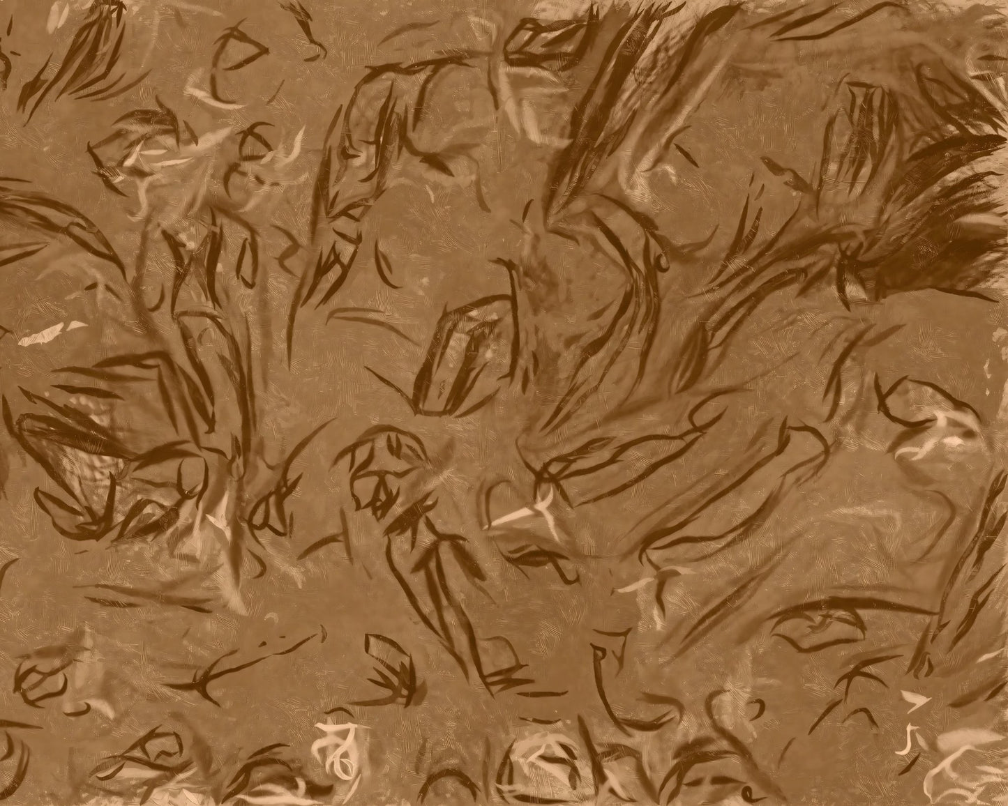 Sepia Horse Sketches
