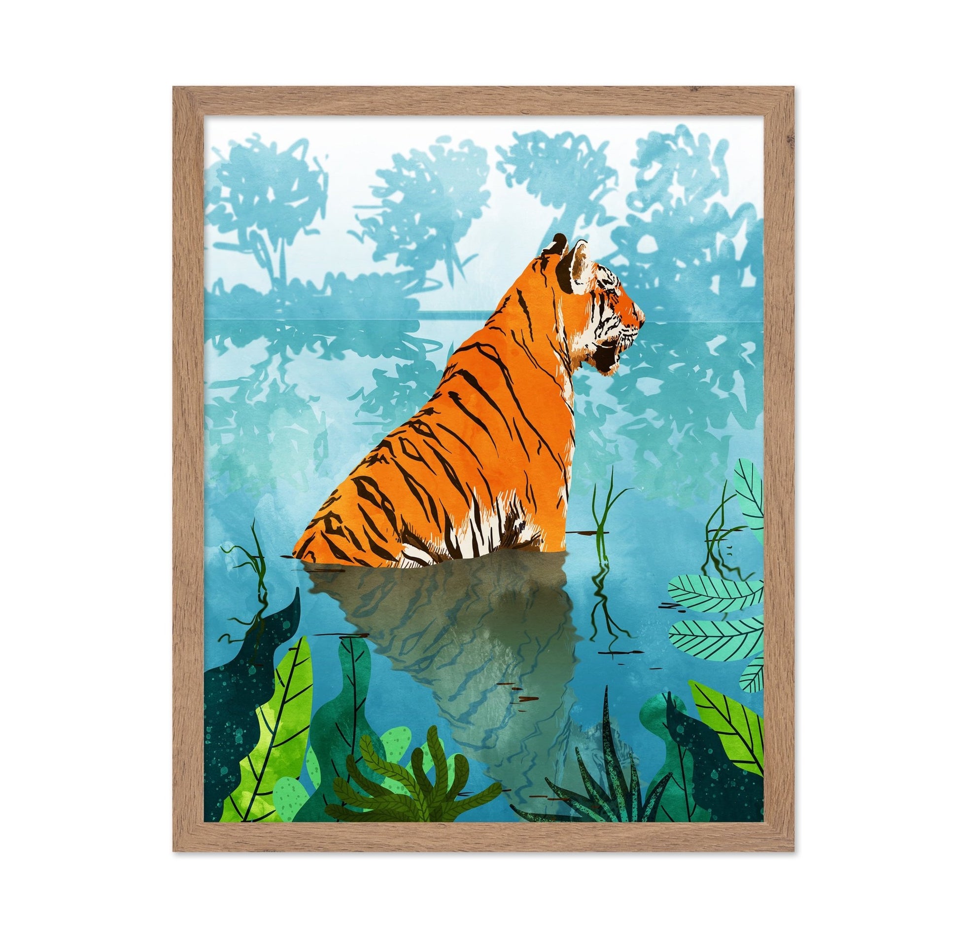 Tiger River Reflection