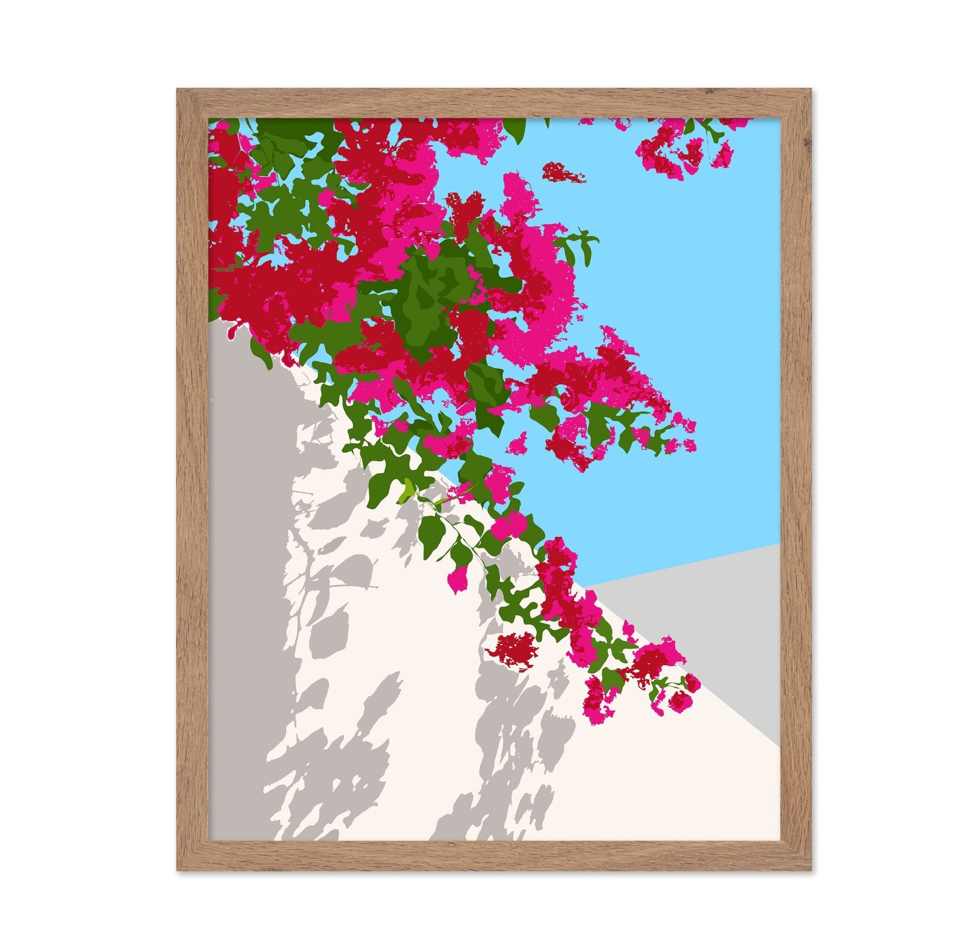 Bougainvillea Wall View