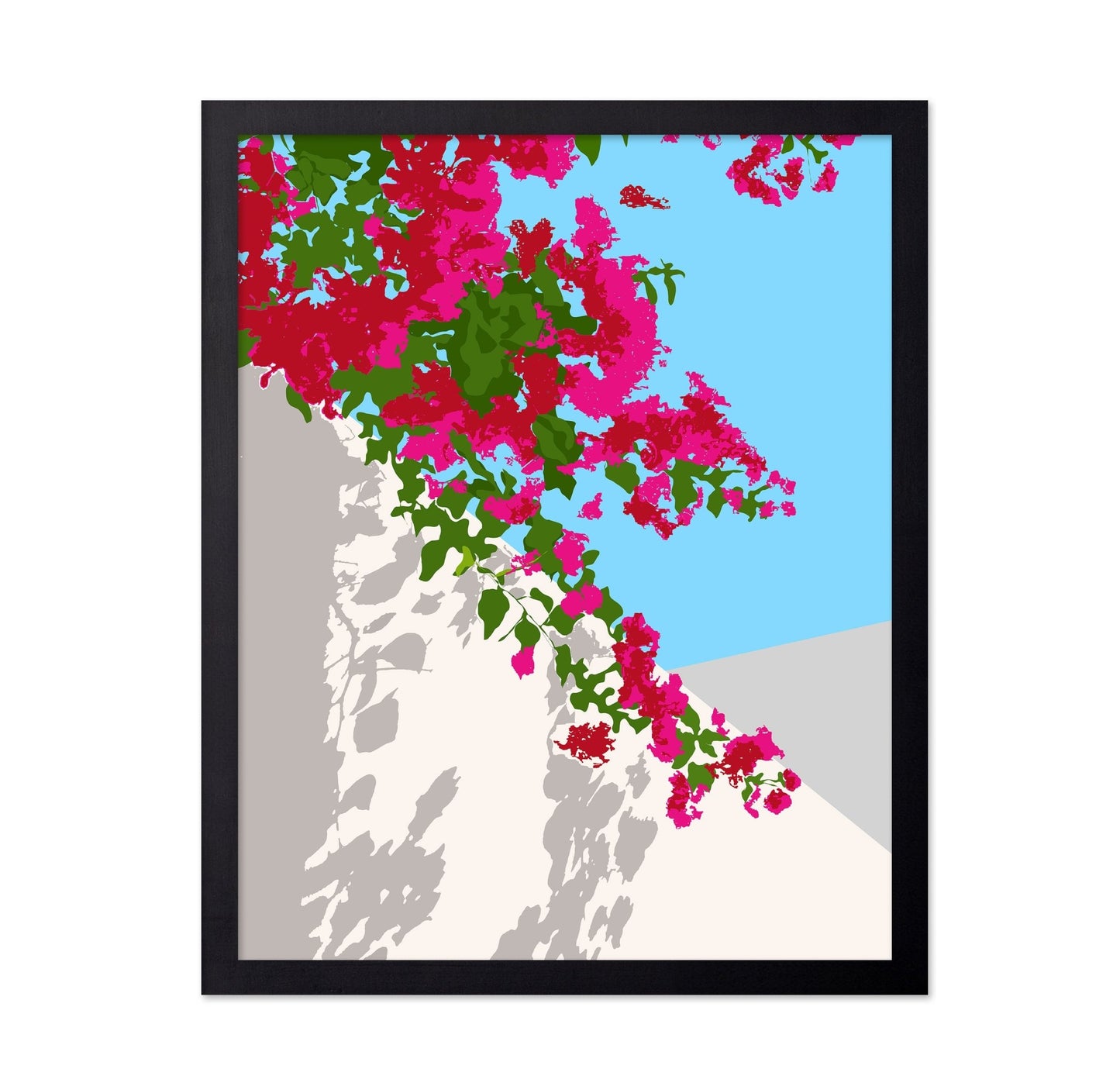 Bougainvillea Wall View
