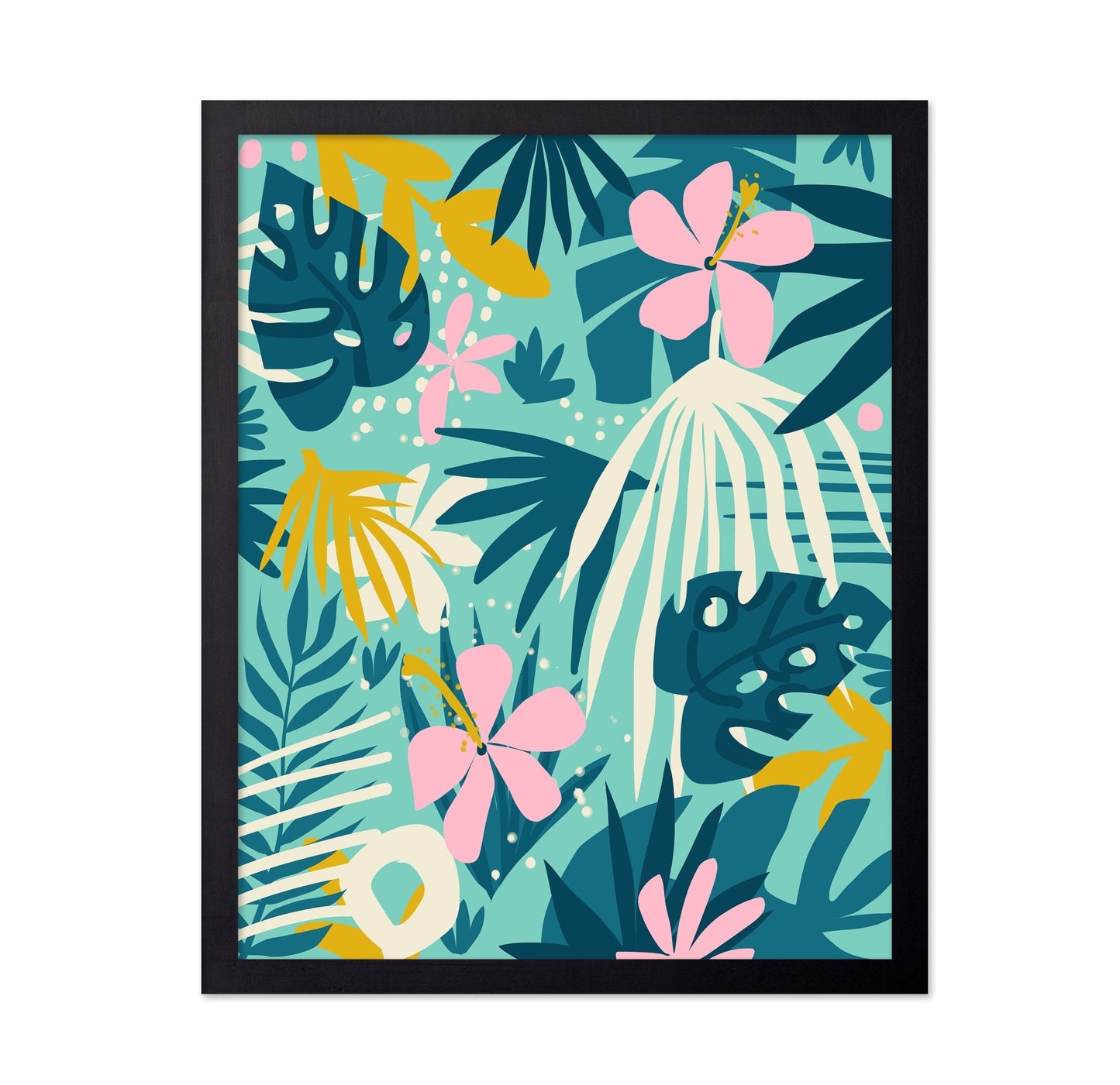 Tropical Bloom Pattern