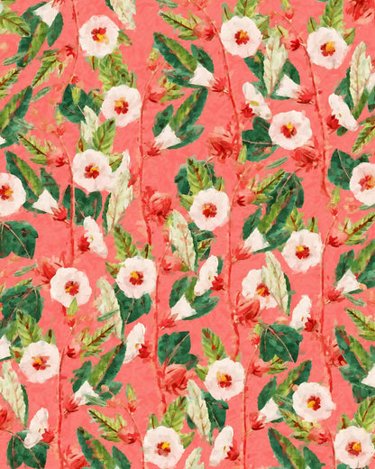 Coral Floral Pattern No2