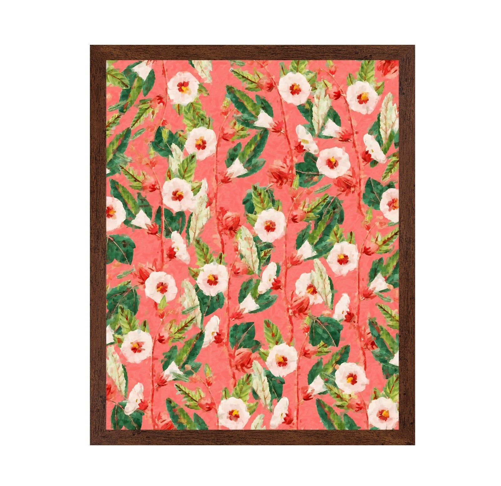 Coral Floral Pattern No2