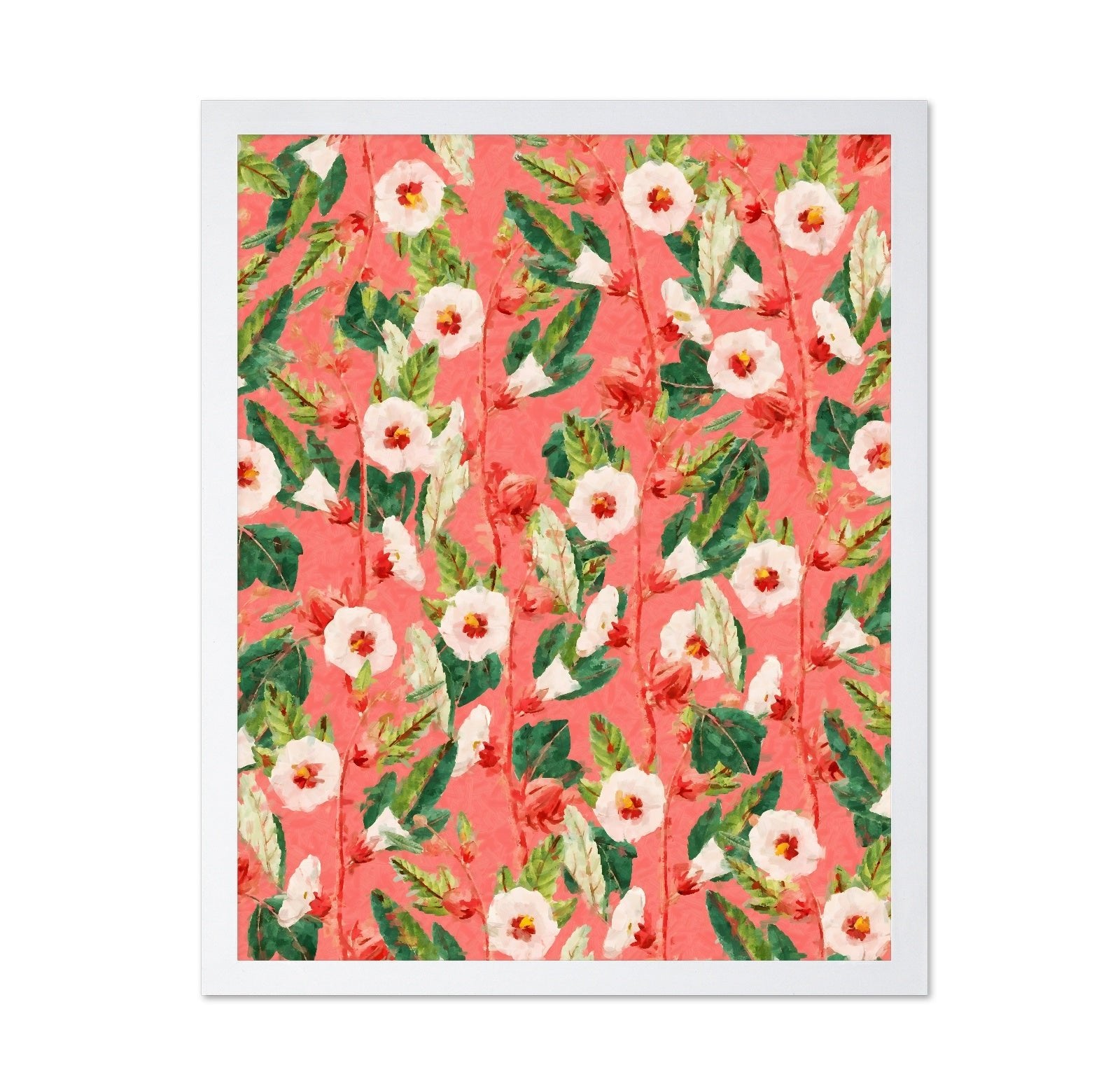 Coral Floral Pattern No2