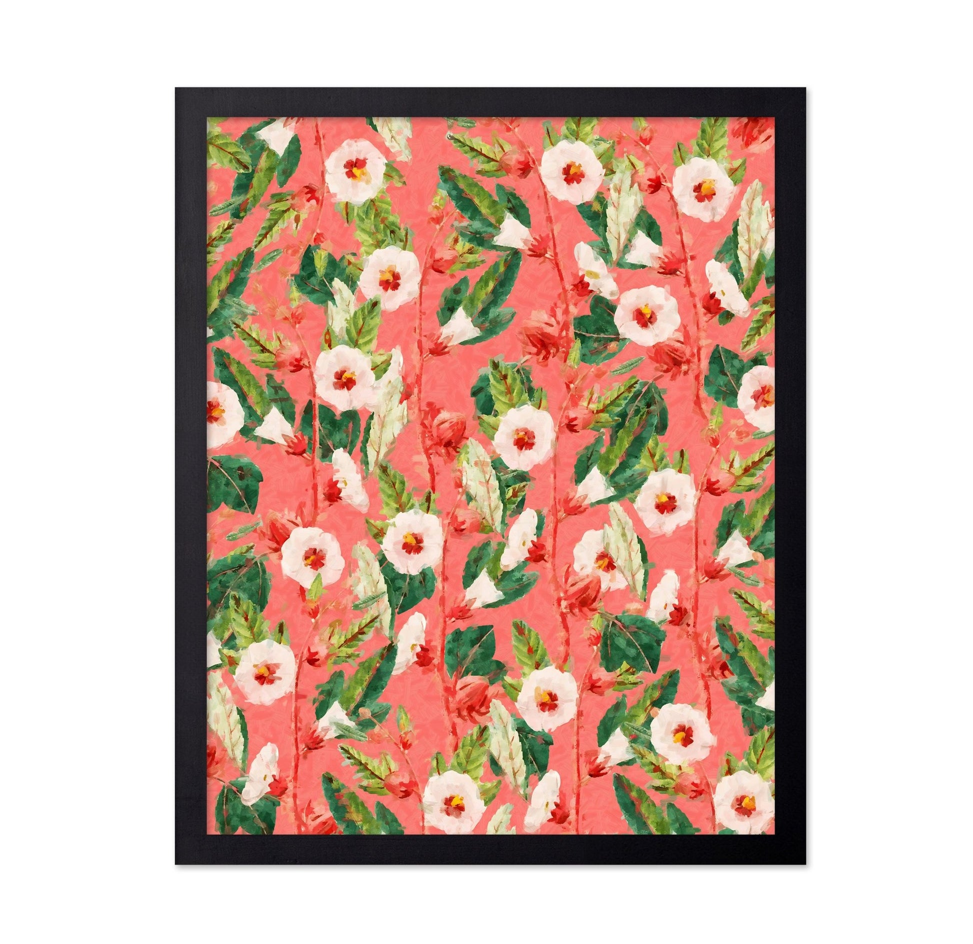 Coral Floral Pattern No2