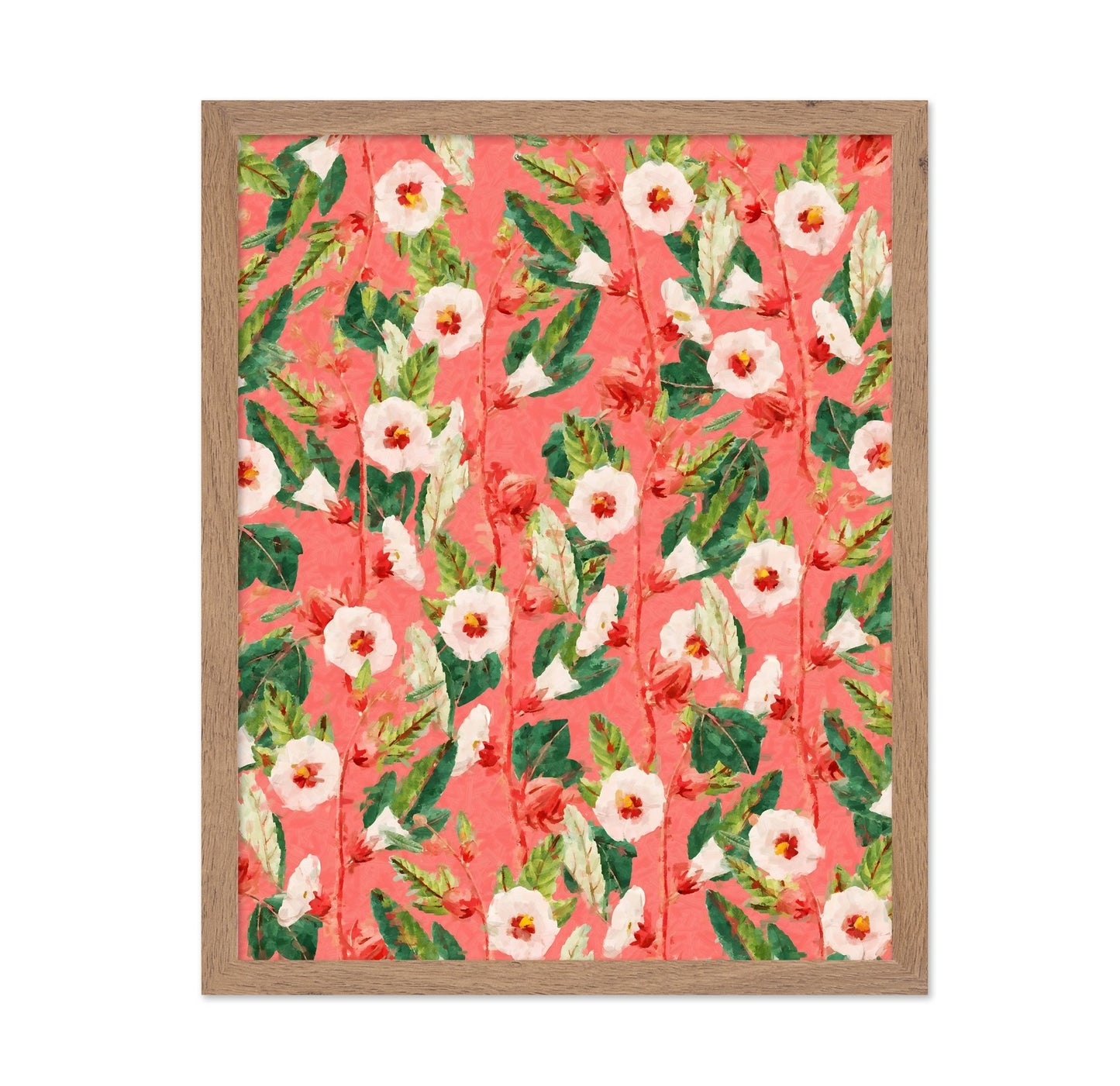 Coral Floral Pattern No2