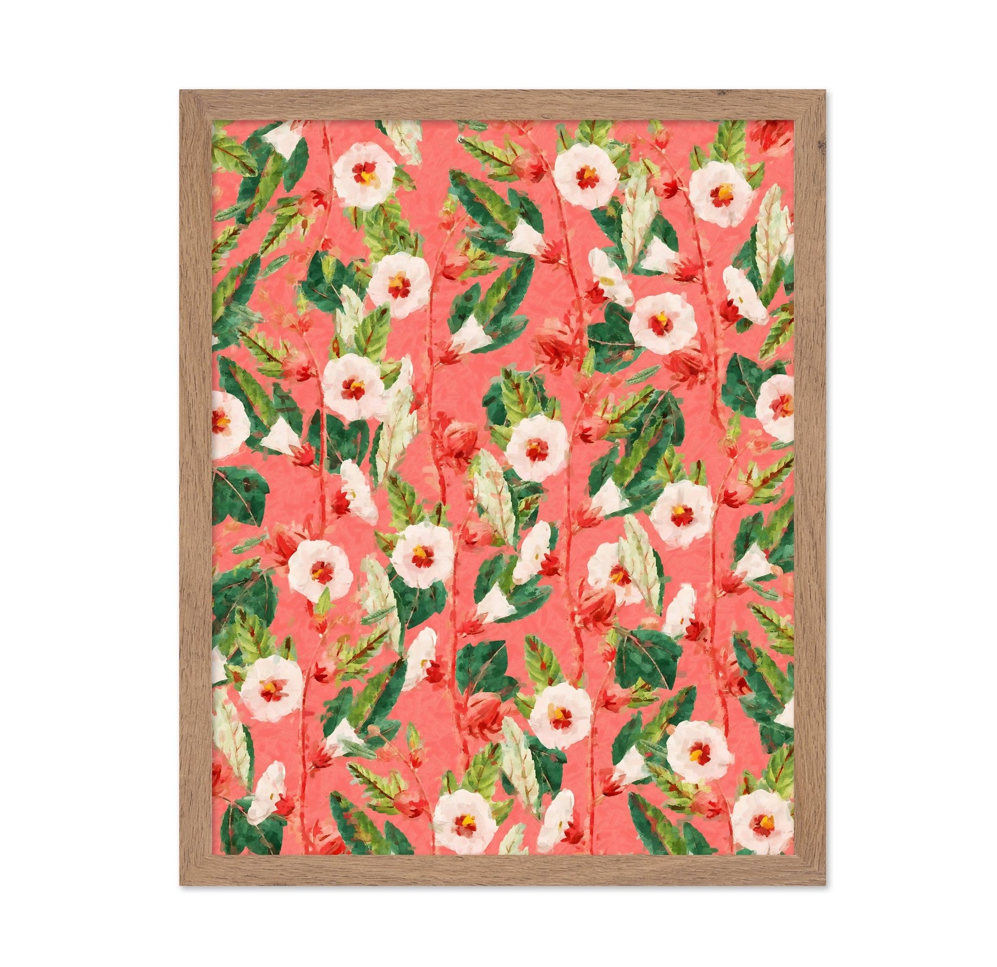 Coral Floral Pattern No2