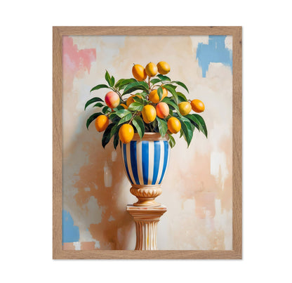 Lemon Vase Still Life No2