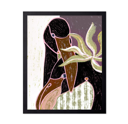 Abstract Bird Duo No1