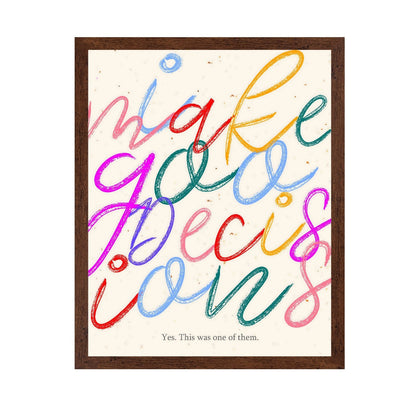 Make Decisions Quote