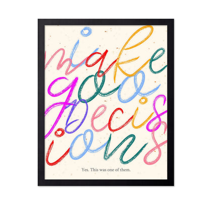 Make Decisions Quote