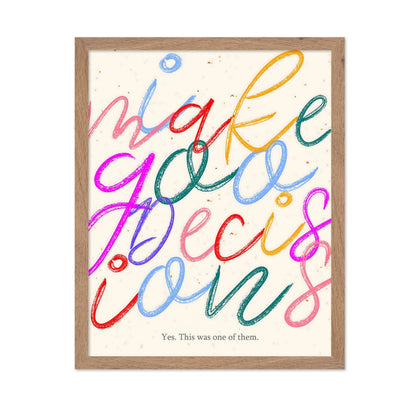 Make Decisions Quote