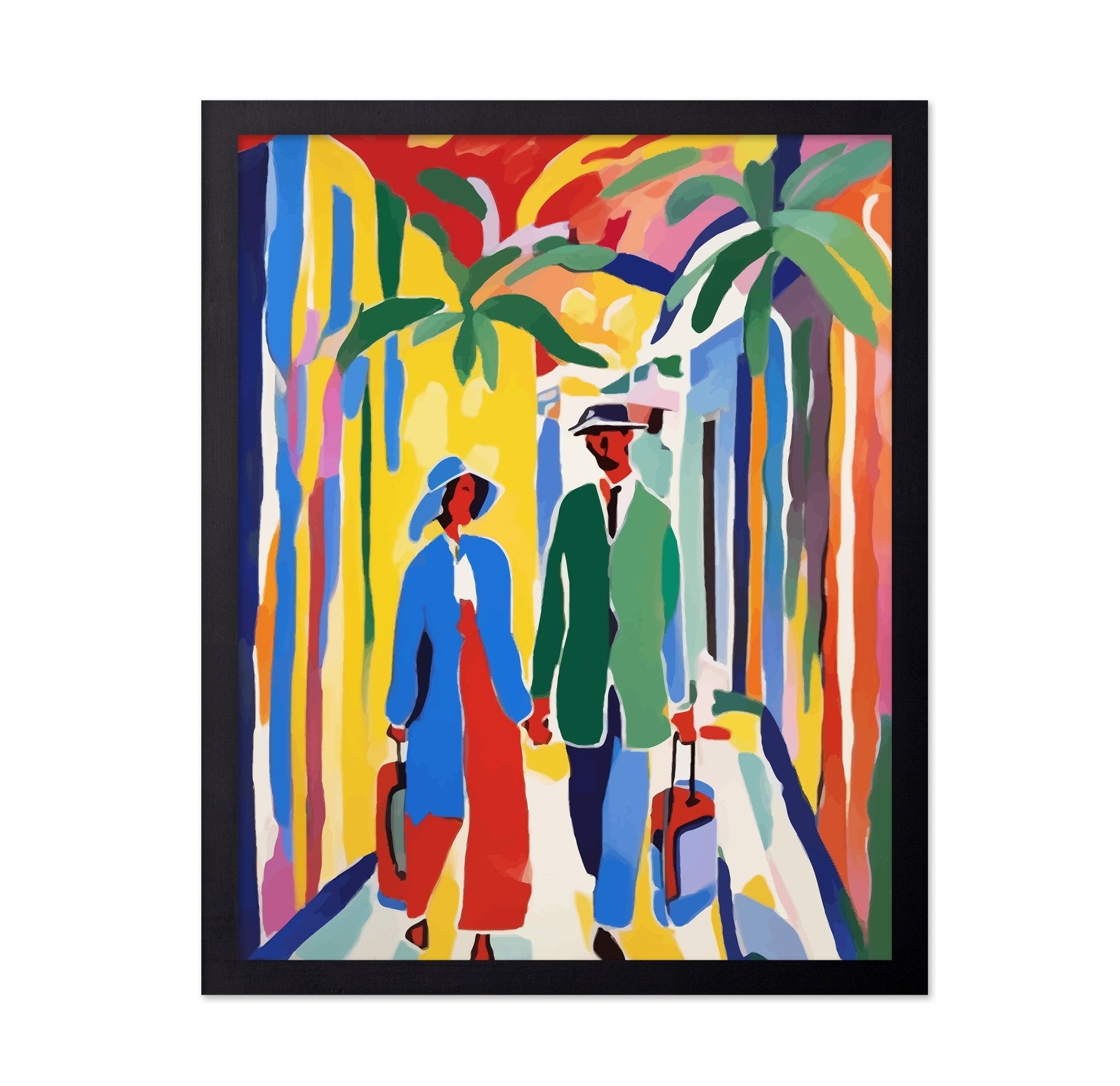 Couple Travel Walk