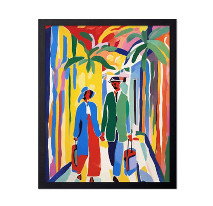Couple Travel Walk