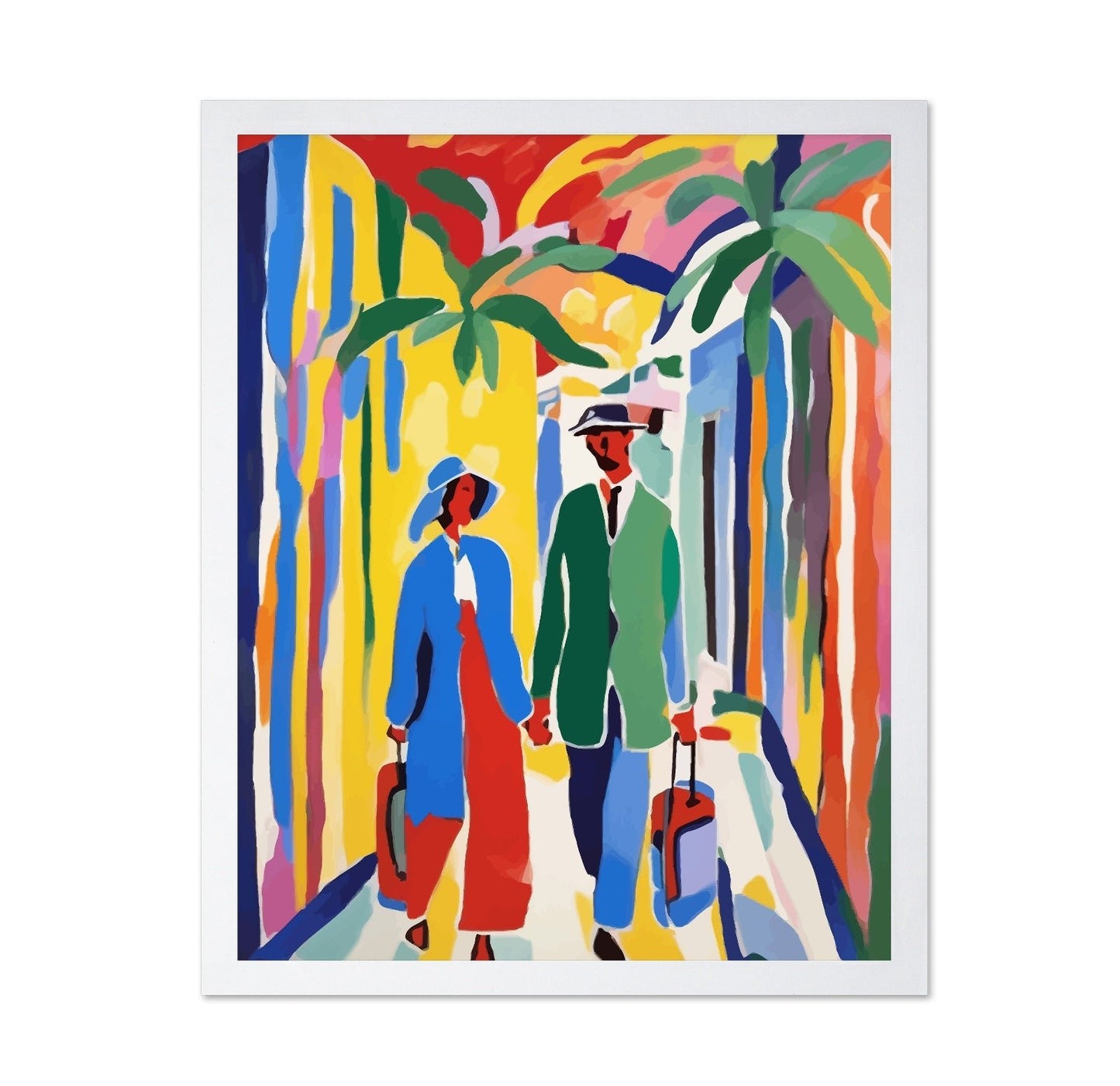 Couple Travel Walk