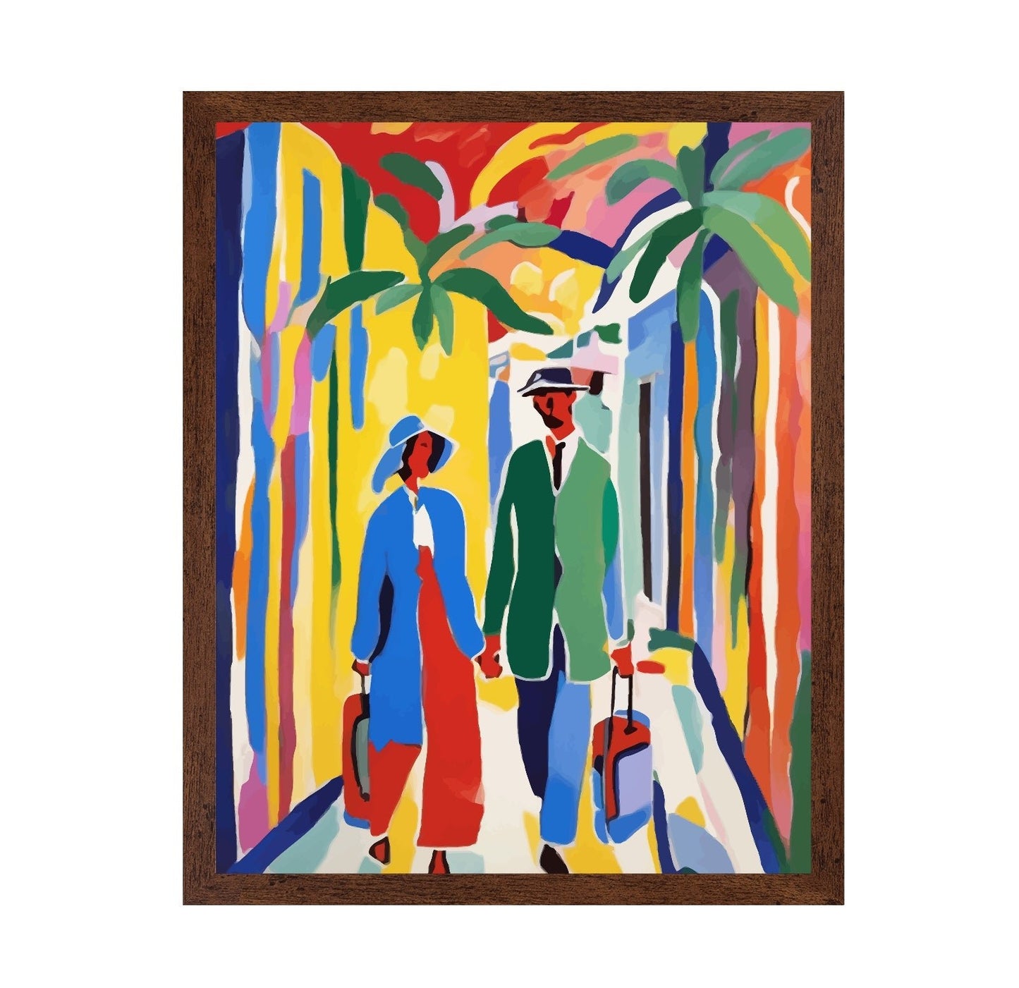 Couple Travel Walk
