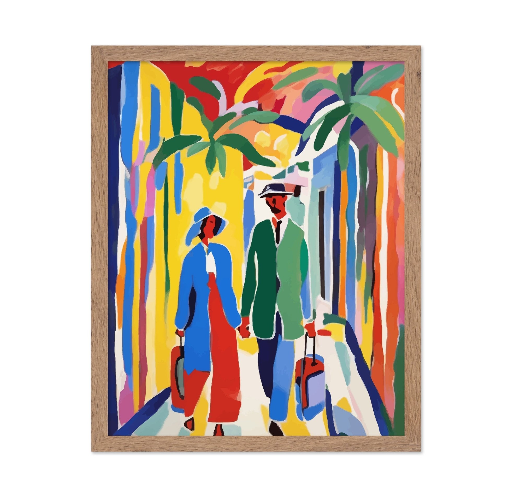 Couple Travel Walk