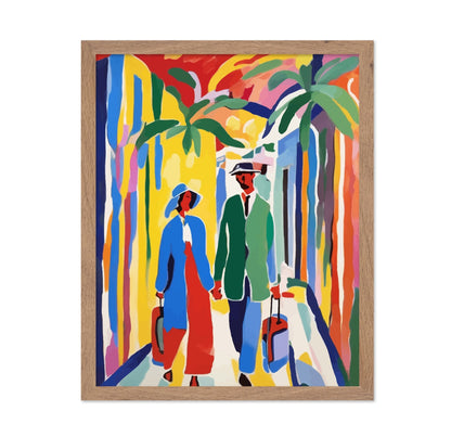 Couple Travel Walk