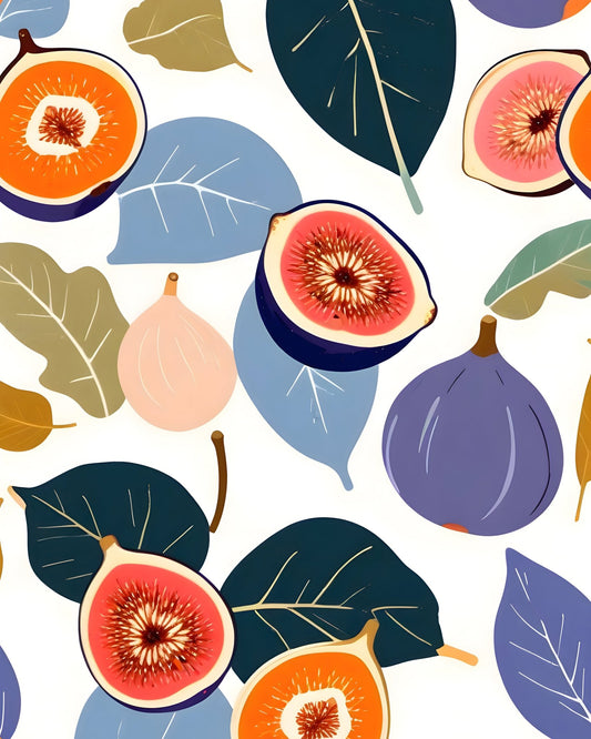 Fig Fruit Pattern