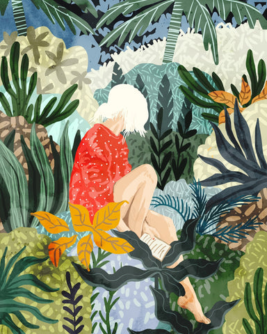 Girl In Jungle