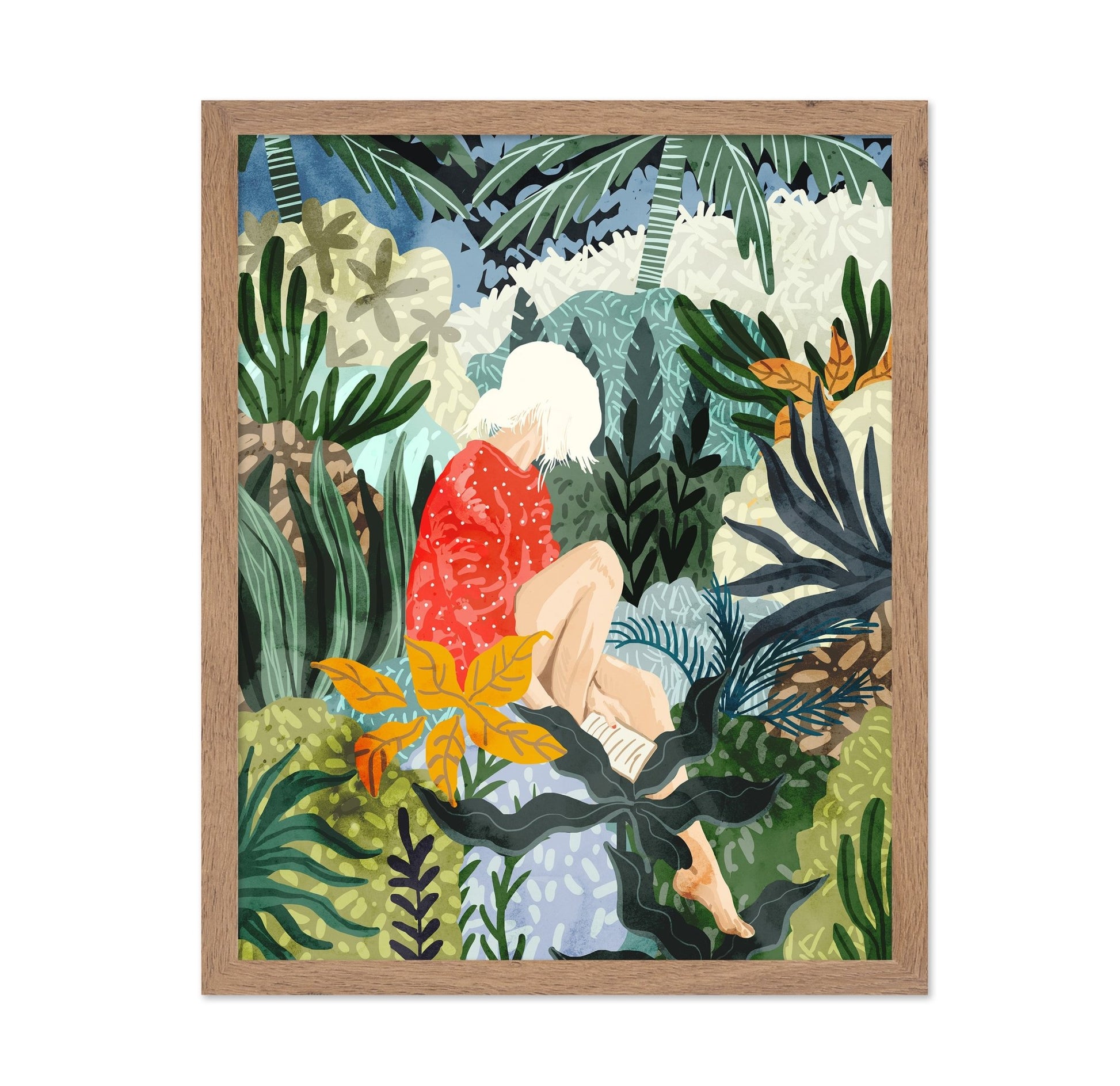 Girl In Jungle