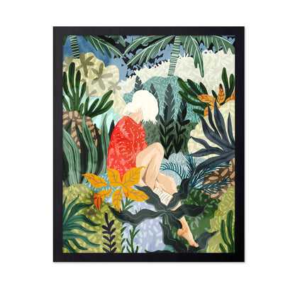 Girl In Jungle