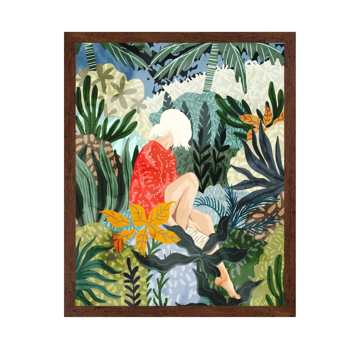 Girl In Jungle
