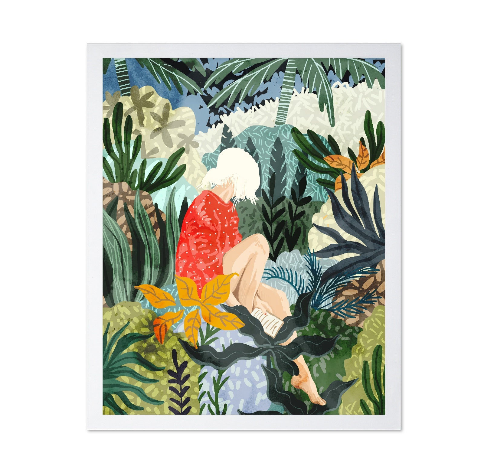 Girl In Jungle