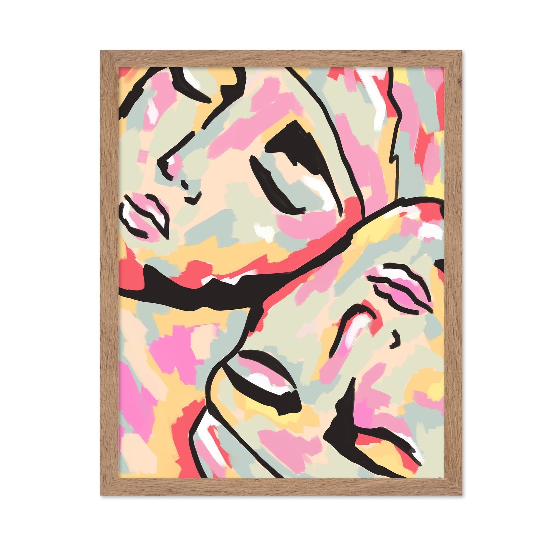 Abstract Faces Harmony No2
