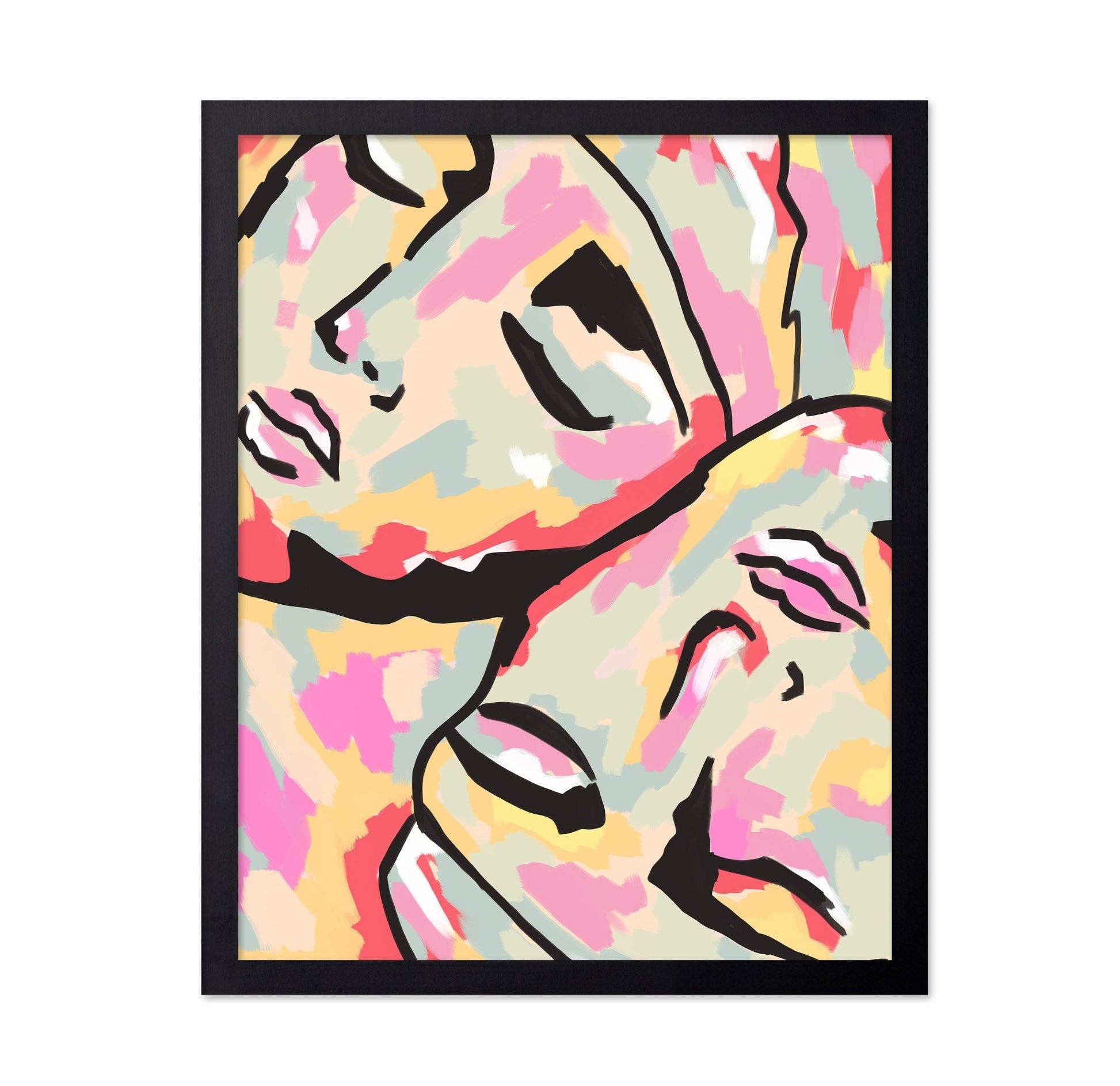 Abstract Faces Harmony No2